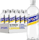 Propel Electrolyte Enhanced Water Sports Drink, Lemon Flavored Water, Zero Calorie & Zero Sugar Hydration with Electr...