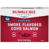 Bumble Bee Smoked Red Coho Salmon Fillets in Oil, 3.75 oz