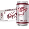 Diet Dr Pepper Soda, 12 fl oz cans, pack of 12