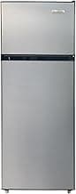 Frigidaire, 2 Door Apartment Size Refrigerator with Freezer, 7.5 cu ft, Adjustable Spill-Proof Shelves, Crisper Bins,...