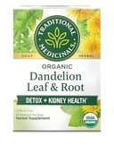 Traditional Medicinals Organic, Dandelion Leaf & Root - Dandelion Root Tea, Supports Normal Detox + Digestion - Koshe...