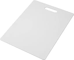 FARBERWARE Large Cutting Board, Dishwasher- Safe Plastic Chopping Board for Kitchen with Easy Grip Handle, 11in by 14...