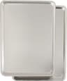 Commercial Quality Baking Sheet Pan Set, Natural Aluminum Cookie Sheet, Umite Chef Warp Resistant Baker's Half Sheet ...