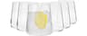 KROSNO Water Glasses Set of 6, 12.9 oz, Avant-Garde Collection | Drinking Glasses, Lead-Free Crystal Glassware, Juice...