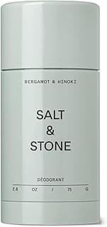 Salt & Stone Aluminum Free Deodorant | Extra Strength 48 Hour Protection for Women & Men | Made with Seaweed Extracts...