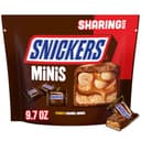 SNICKERS Minis Milk Chocolate Candy Bars, Sharing Size Candy Bag, 9.7 Oz