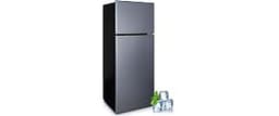 Cucina Magica 8.5 cu.ft Dual-Door Apartment Refrigerator with Freezer and Adjustable Thermostat - Slide-Out Glass She...