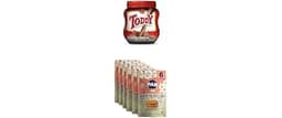 Toddy Chocolate Powder Drink Mix & P.A.N Gluten Free Pancake and Waffle Mix 1 lb. (6 Pack) - Complete Breakfast Bundle