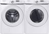 Samsung WF45T6000WPR White Front Load Laundry Package