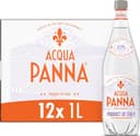 Acqua Panna Natural Spring Water, 33.8 Oz, 12 Pack
