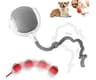 Interactive Rolling Dog Ball - 2025 Upgraded Version, 360 Intelligent Automatic Moving Toy for Dogs and Cats (Gray)