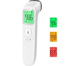 No-Touch Thermometer for Adults and Kids, Accurate Digital Baby Thermometer | 1s Fast Reading, Fever Alarm, Silent Mo...