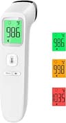 No-Touch Thermometer for Adults and Kids, Accurate Digital Baby Thermometer, Fever Alarm & Silent Mode, 2 in 1 Forehe...
