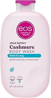 eos Cashmere Body Wash – Fresh & Cozy, Moisturizing Body Wash, Creamy Gel Formula, with Shea Butter, Glycerin, Vitami...