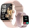 Smart Watch for Women, 1.85" HD Smartwatch Compatible iPhone/Samsung/Android (Answer/Make Calls), 100+ Sport Modes Fi...