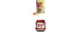 P.A.N Sweet Corn Pancakes Mix Gluten Free 1 lb & Toddy Chocolate Powder Drink Mix Breakfast Bundle - Hot & Cold Bever...