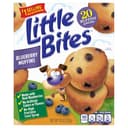 Little Bites Blueberry Muffins, 5 individual packs, (1.5 oz each), Real Blueberries Mini Muffins, 7.5 oz Multipack