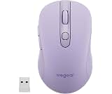 wegear USB Wireless Mouse for Laptop PC Mac, 2.4GHz Cordless Mouse-Purple | Ergonomic Portable Optical Computer Mice ...