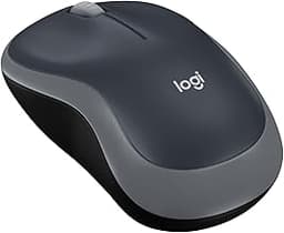 Logitech M185 Wireless Mouse, 2.4GHz with USB Mini Receiver, 12-Month Battery Life, 1000 DPI Optical Tracking, Ambide...