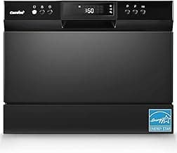COMFEE’ Countertop Dishwasher, Energy Star Portable Dishwasher, 6 Place Settings & 8 Washing Programs, Speed, Baby-Ca...