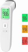 No-Touch Thermometer for Adults and Kids, Fast Accurate Digital Thermometer with Fever Alarm & Silent Mode, Easy-to-u...
