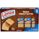 Lance Nekot Peanut Butter Sandwich Cookies Snack Packs, 10 Count 1.75 Oz