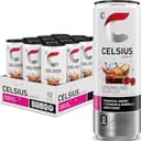 CELSIUS Sparkling Cherry Cola, Sugar Free Energy Drink, 12 Fl Oz (Pack of 12)