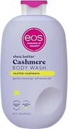 eos Body Wash, Vanilla, Moisturizing Creamy Gel Formula with Shea Butter, Glycerin, Vitamin E, pH Balanced, Sensitive...