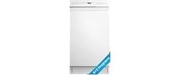 Midea MDF18A1AWW Built-in Dishwasher with 8 Place Settings, 6 Washing Programs, Stainless Steel Tub, Heated Dry, Ener...