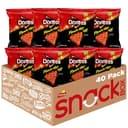Doritos Flavored Tortilla Chips, Flamin' Hot Nacho, 1 Ounce (Pack of 40)
