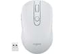 wegear USB Wireless Mouse for Laptop PC Mac, 2.4GHz Cordless Mouse-White | Ergonomic Portable Optical Computer Mice w...