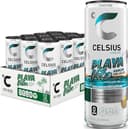 CELSIUS PLAYA VIBE Sparkling Pina Colada, Sugar Free Energy Drink, 12 Fl Oz (Pack of 12)