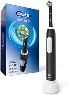 Oral-B Pro 1000 Rechargeable Electric Toothbrush, Black