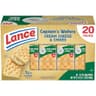 Lance Captain's Wafers Cream Cheese & Chives Sandwich Crackers, 20 Count 1.37 Oz