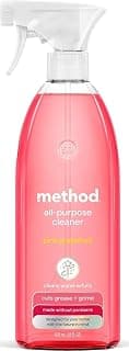 method All-Purpose Cleaner Spray, Pink Grapefruit, 28 fl oz | Cuts Grease & Grime on Counters, Glass, Sealed Wood & F...