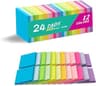 (24 Pads) Sticky Notes 3x3 Inches,Bright Colors Self-Stick Pads, Easy to Post for Home, Office, Notebook