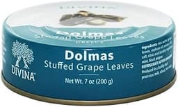 Divina Dolmas Stuffed Grape Leaves, 7 Ounce (1-Pack)