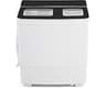 COSTWAY 20Lbs Portable Washing Machine with Built-in Drain Pump, Black | Compact Laundry Machine with 12Lbs Washer an...
