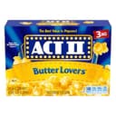 Act II Butter Lovers Microwave Popcorn, 2.75 oz., 3-ct Bags