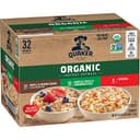 QUAKER Instant Oatmeal, USDA Organic, Non-GMO Project Verified, 3 Flavor Variety Pack, Individual Packets, 32 Count (...