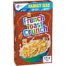 French Toast Crunch Breakfast Cereal, Family Size, 17.4 oz