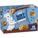 Pillsbury Mini Soft Baked Cookies, Chocolate Chip, Snack Bags, 10 ct, 10 oz