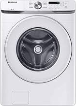 Samsung 4.5 cu. ft. High Efficiency Front Load Washer with Vibration Reduction Technology+, White, WF45T6000AW/A5