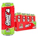 GHOST Energy Drink, Zero Sugars, 12-Pack, Cherry Limeade, 16oz | Energy & Focus Pre Workout Drink, No Artificial Colo...
