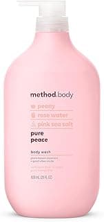 Method Body Wash, Pure Peace, Paraben and Phthalate Free, 28 oz (Pack of 1)