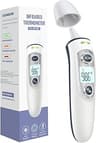 Ear Thermometer for Adults and Kids, Digital Accurate Ear and Forehead Thermometer with Fever Alarm, 1 Second Fast Re...