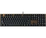 Cherry KC 200 MX, Wired Mechanical Office Keyboard, Modern Design with Elegant Aluminum Surface, USB-A Connection, MX...
