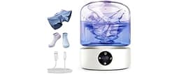 Portable Mini Washing Machine | Compact Deep Cleans Underwear, Baby Clothes, Small Laundry | Type-C, Spin-Dry & UV /4...