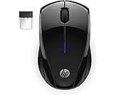 HP X3000 G3 Wireless Mouse - Black, 15-Month Battery, Side Grips for Control, Travel-Friendly, Blue LED, Powerful 160...
