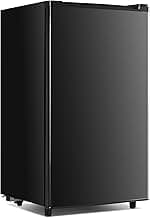 NEWBULIG Mini Fridge with Freezer 3.2 Cu.Ft Small Refrigerator for Office, Dorm, Small Fridge with Adjustable Thermos...